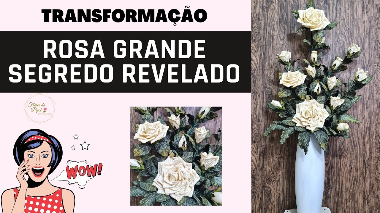 ROSA GRANDE - FLORES DA PIPOL