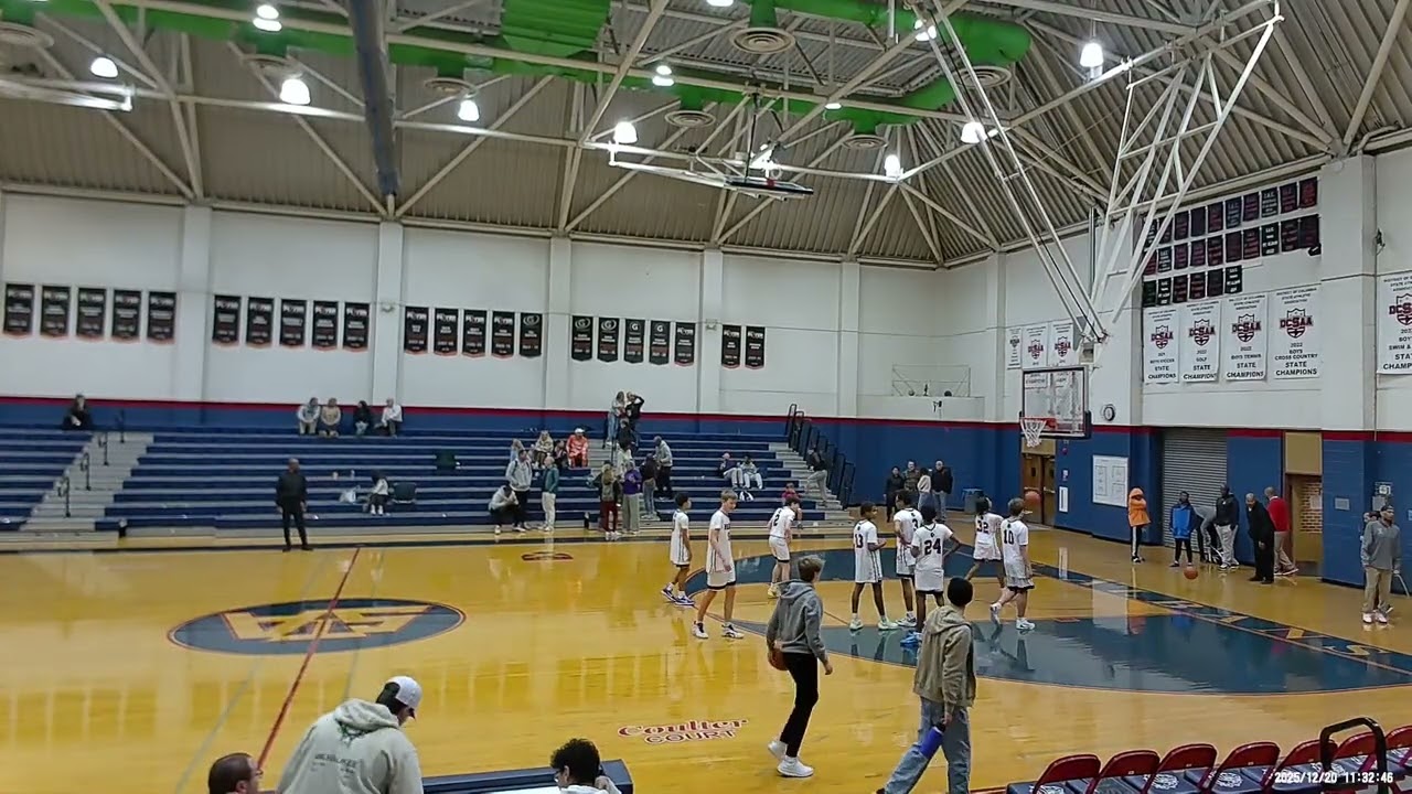 St. Albans Bulldogs JV vs St. John Paul the Great JV at Martin Gymnasium 12/20/25 vid#1