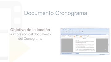 Tutorial de PriMus KRONO - Documento Cronograma - ACCA software