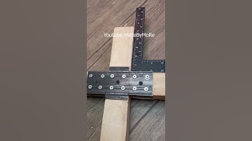useful idea metal and wood temporary  joining of woods tricks #shorts