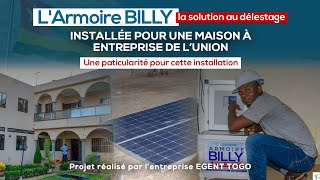 L'armoire BILLY / La solution au délestage : installée pour une maison à entreprise de l'union Resimi