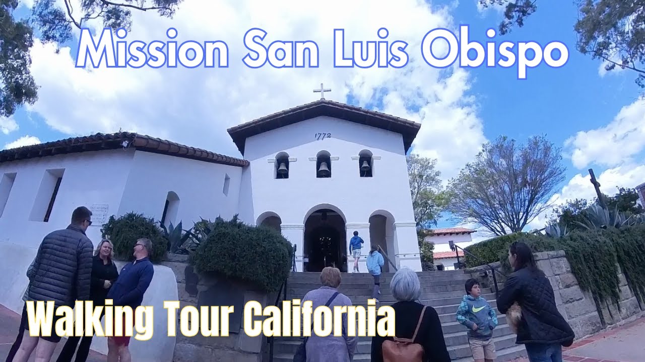 Walking Tour of Mission San Luis Obispo & History Center | California’s Hidden Gem! 🏛️🚶‍♂️