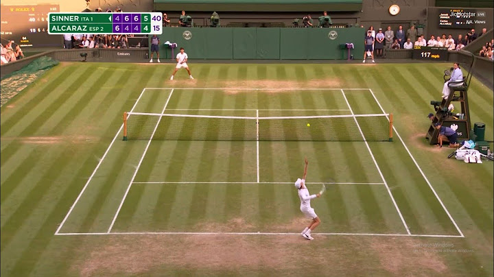 Jannik Sinner vs Carlos Alcaraz Final Highlights | Wimbledon 2025 Sinner vs Alcaraz Highlights