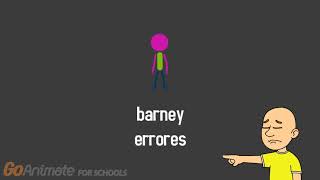 Lazy Barney Error