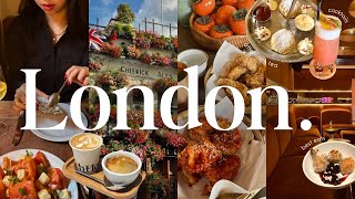 LONDON FOOD VLOG  | places to eat, favourite hidden gems, notting hill, shoreditch, best bars