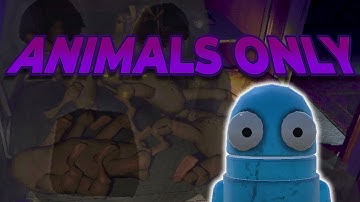 R.E.P.O Animals ONLY Challenge - I tried the NEW upgrades!