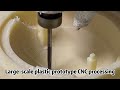 Large scale plastic prototype machining