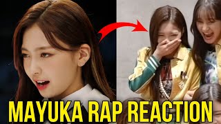 Mayuka Reaction to Her Rap vs Other Members | NiziU Reaction to Chopsticks MV