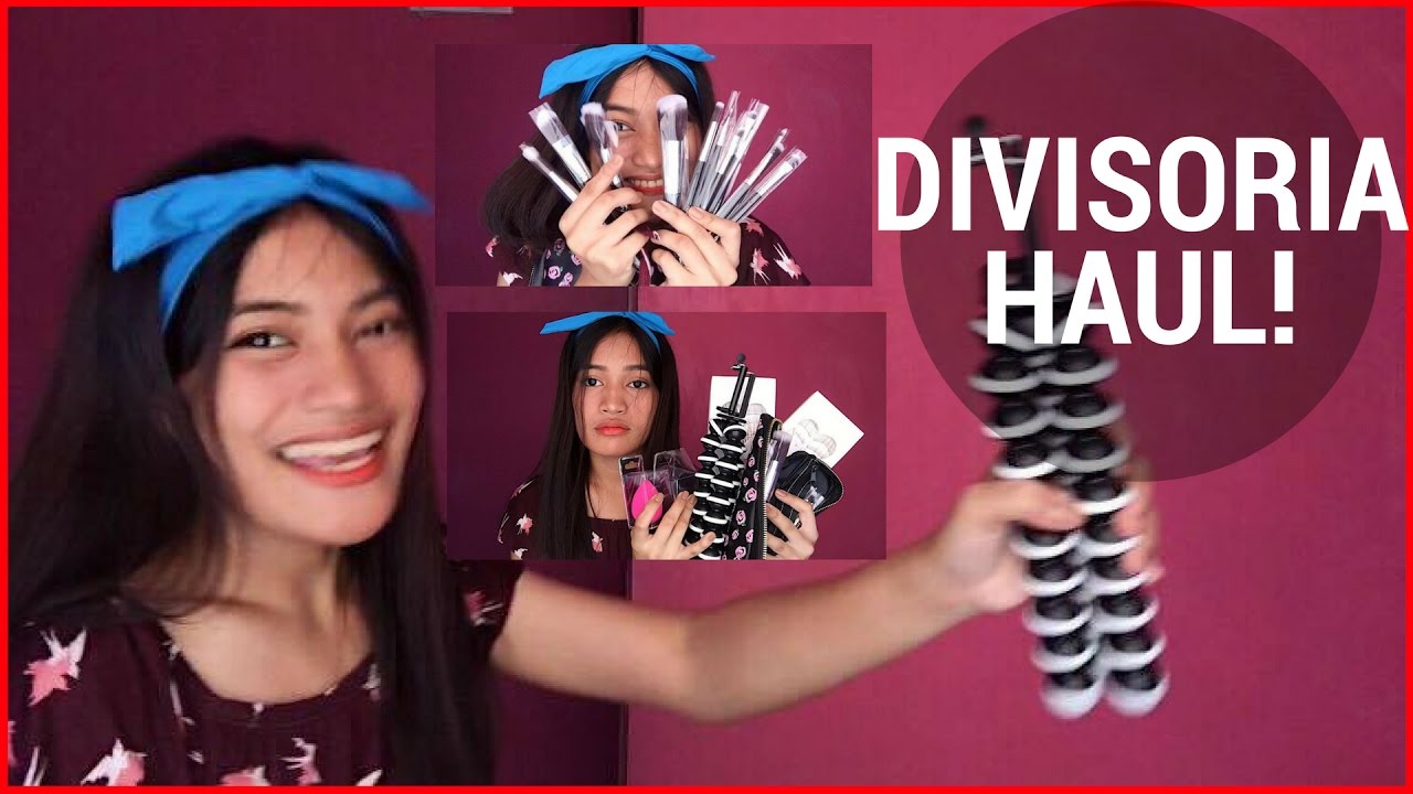 DIVISORIA HAUL! AS LOW AS 10php (Brushes,GorillaPod,TaiwanLashes..etc) | Philippines