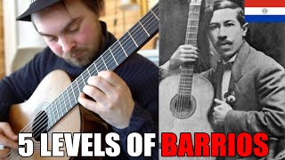 Guitar LEGENDS: 5 Levels of BARRIOS