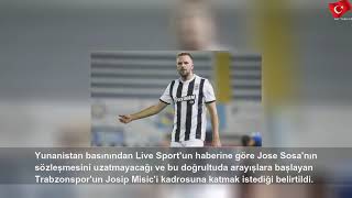 Trabzonspordan Sosanın Yerine Josip Misic Hamlesi