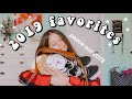 MY 19 FAVORITES OF 2019! (clothes, drinks, apps, all the fun stuff)