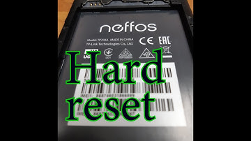 Neffos C5S (TP704A) Hard Reset