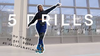 5 Drills for beginner roller skaters - Improve at skating fast