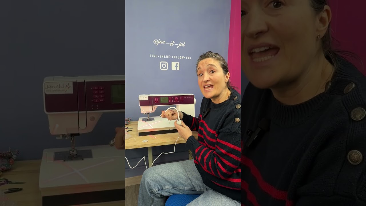 La mejor Guía Láser para tu máquina de coser ✨