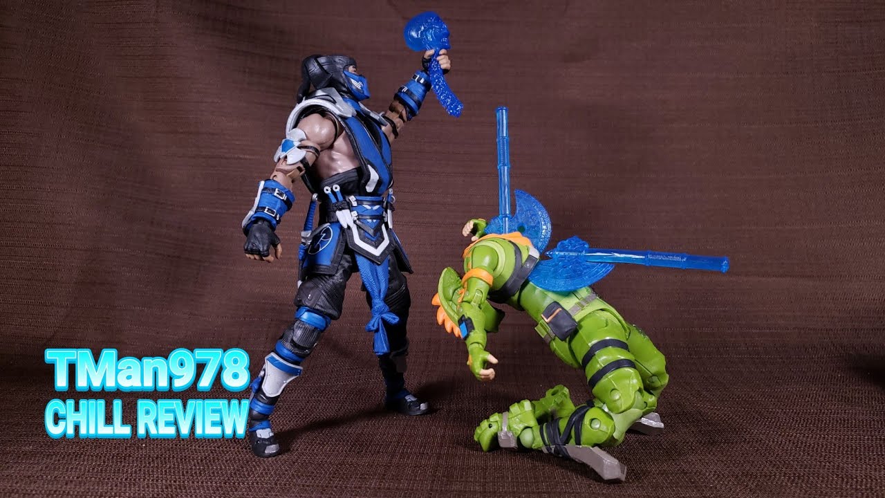 mortal kombat toys sub zero