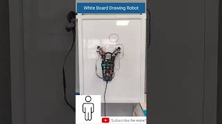 Robot drawing a human