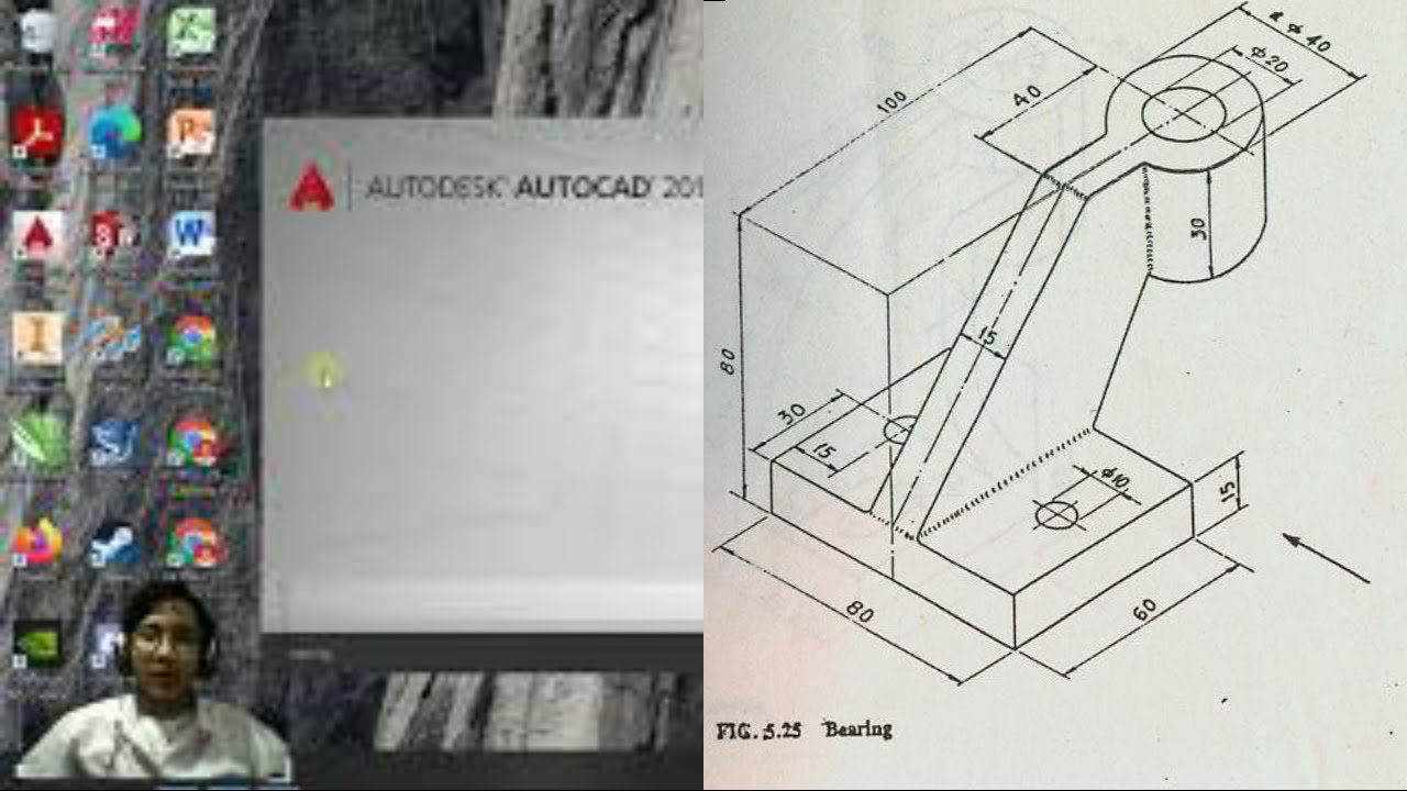 Tutorial Cara Menggambar Isometri Di Autocad Youtube - Riset