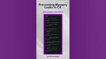 Master C# Memory Management | Learn Garbage Collection, IDisposable, and More!