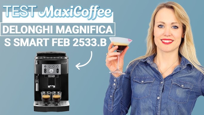 Machine à café à grains Magnifica Smart de Delonghi - Café Joyeux