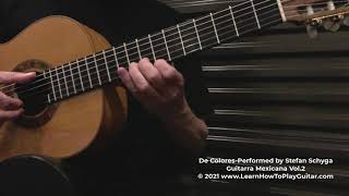 De Colores Guitar Instrumental. Arranged And Performed By Stefan Schyga.