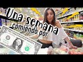 UNA SEMANA COMIENDO POR UN DÓLAR AL DÍA