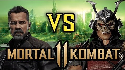 Terminator Gameplay Using Dark Fate Variation | Terminator vs Shao Khan | Mortal Kombat 11