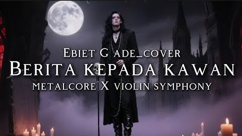 🎵 Ebiet G Ade_Berita Kepada Kawan-(cover) _VERSION METALCORE X VIOLIN SYMPHONY