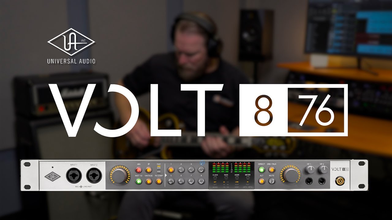 🎙️ UA VOLT 876 – The Ultimate USB Recording Studio Has Arrived! 🚀