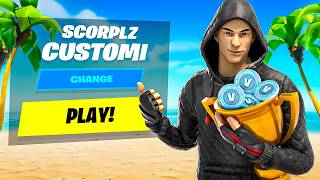 Igramo Custome za V-Buckse!⚡Uporabi kodo SCORPLZ v Item Shopu