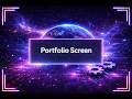 1. Portfolio Screen