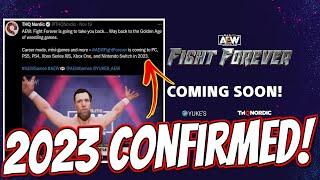 AEW Fight Forever game release date CONFIRMED for 2023!