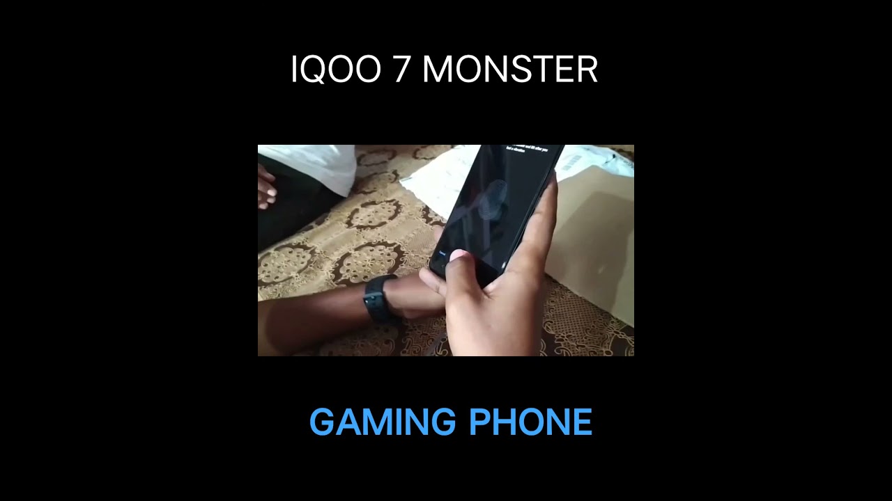 iQOO 7 Gaming Phone Setup | Must Watch 