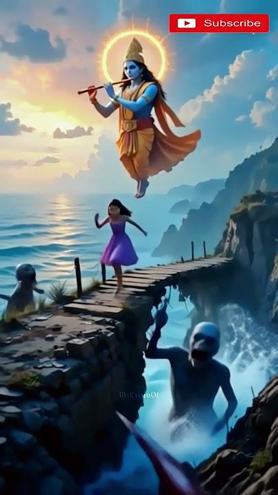 Jay Shree Krishna🔥Hu Ru Ru ❤️ Shree Krishna Song 🙏 Videos #ytshorts #trending #shorts