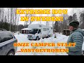 872 BIZARRE KOU IN ZWEDEN, ONZE CAMPER STAAT VAST GEVROREN!