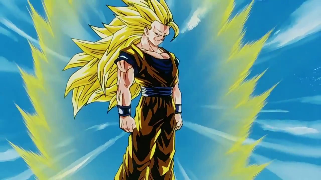 Goku Transforms into Super Saiyan 3 HD - YouTube