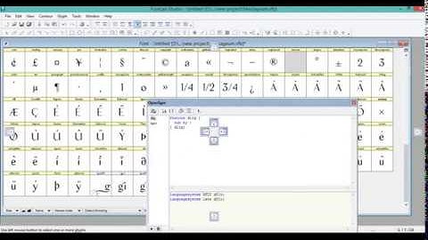 Cara Membuat Discretionary Ligatures di Fontlab Studio 5