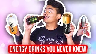 Energy drinks you never knew existed!