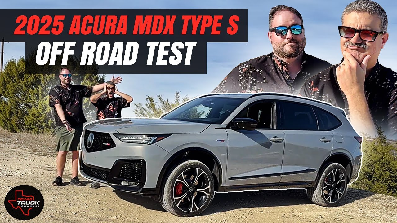 Is The Acura MDX Type S Any Good Off Road? - TTC Hill Test