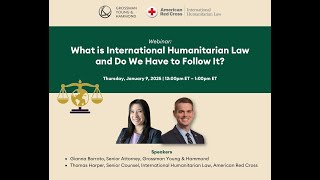 What is International Humanitarian Law and Do We have to Follow It?