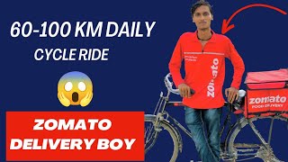 Mehant se sb milta h Zomato delivery boy |cycling for erning