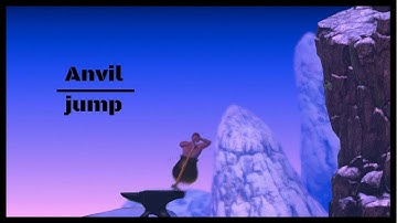 Getting over it - Anvil jump