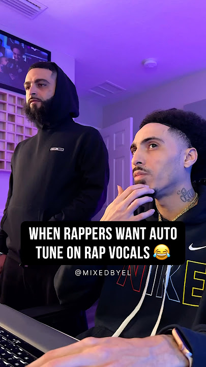 When Rappers Want Auto-Tune On Rap Vocals