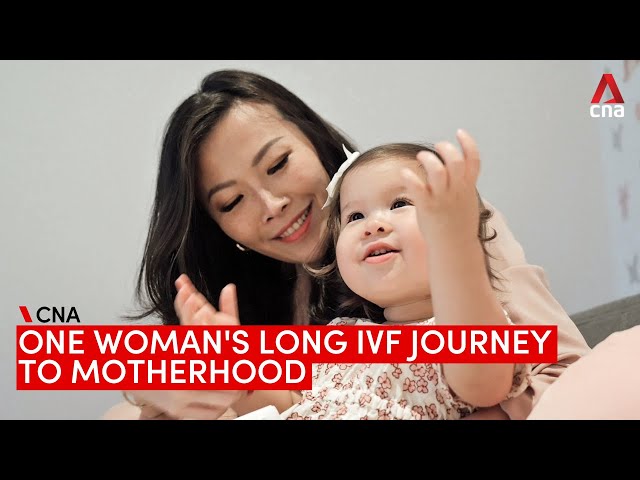 A woman shares about her long IVF journey to motherhood class=