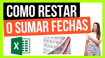 📆Como sumar o restar meses y dias en una fecha en Excel