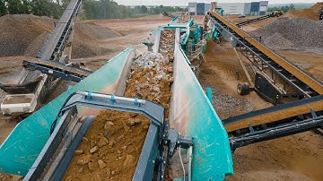 Massive Powerscreen Crushing and Screening Train
