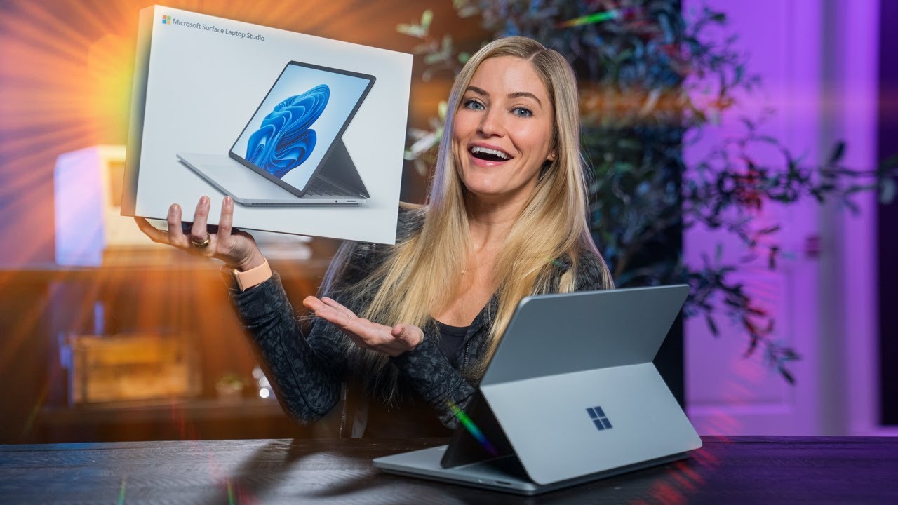 All NEW Microsoft Surface Laptop Studio Unboxing! YouTube