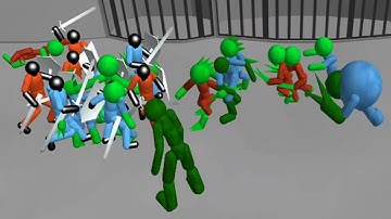 stickman prison battle simulator zombies