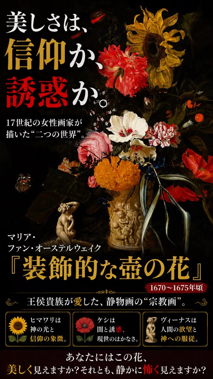 A masterpiece in 30 seconds: [Decorative Vase of Flowers | Maria