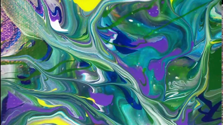 Acrylic Fluid Painting - Flip Cup/Dirty Pour/Swipes